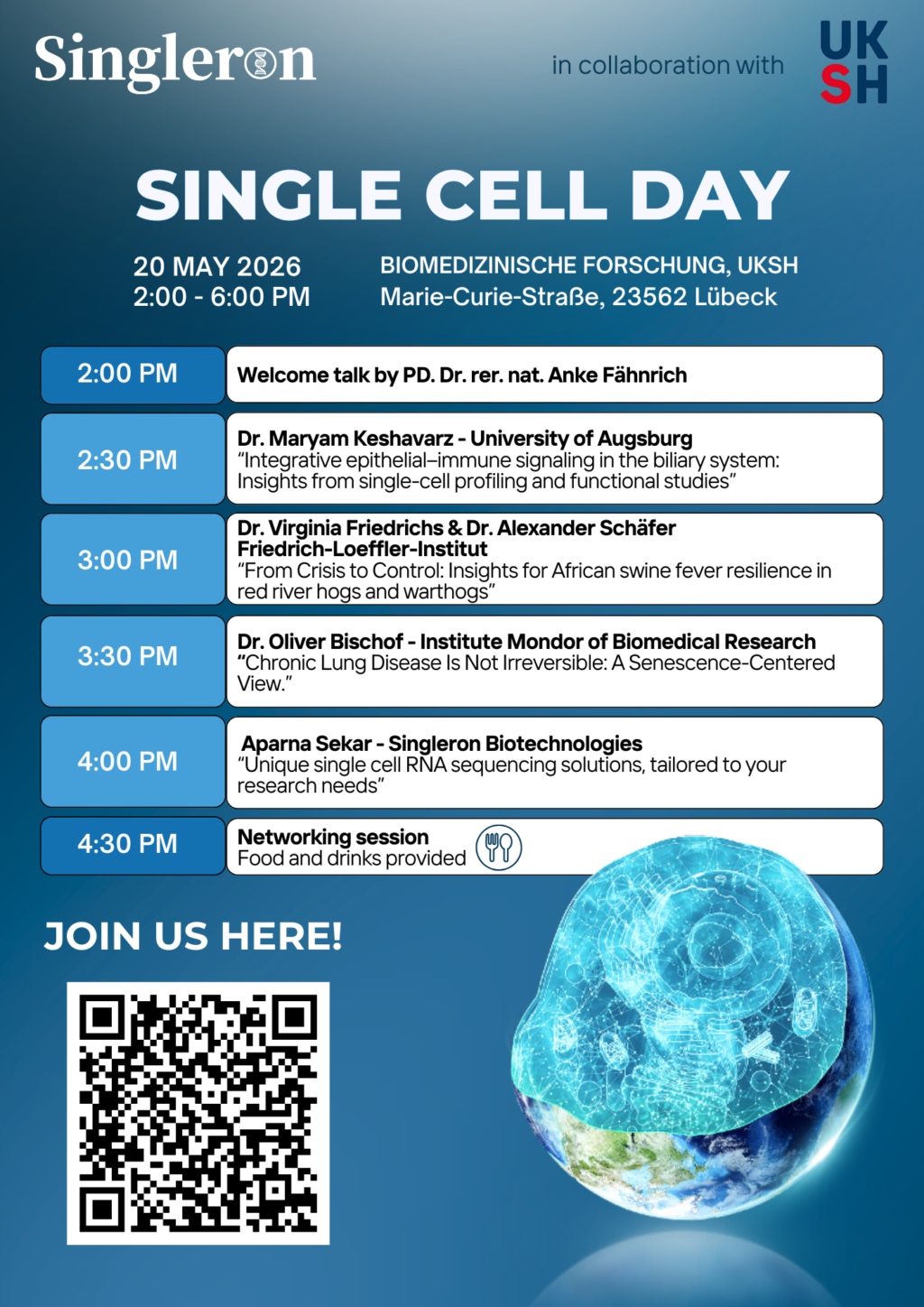 Single Cell Day 2026 - University of Lübeck - Singleron